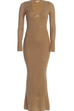 JLUXLABEL Sand Sol Sweater Knit Dress