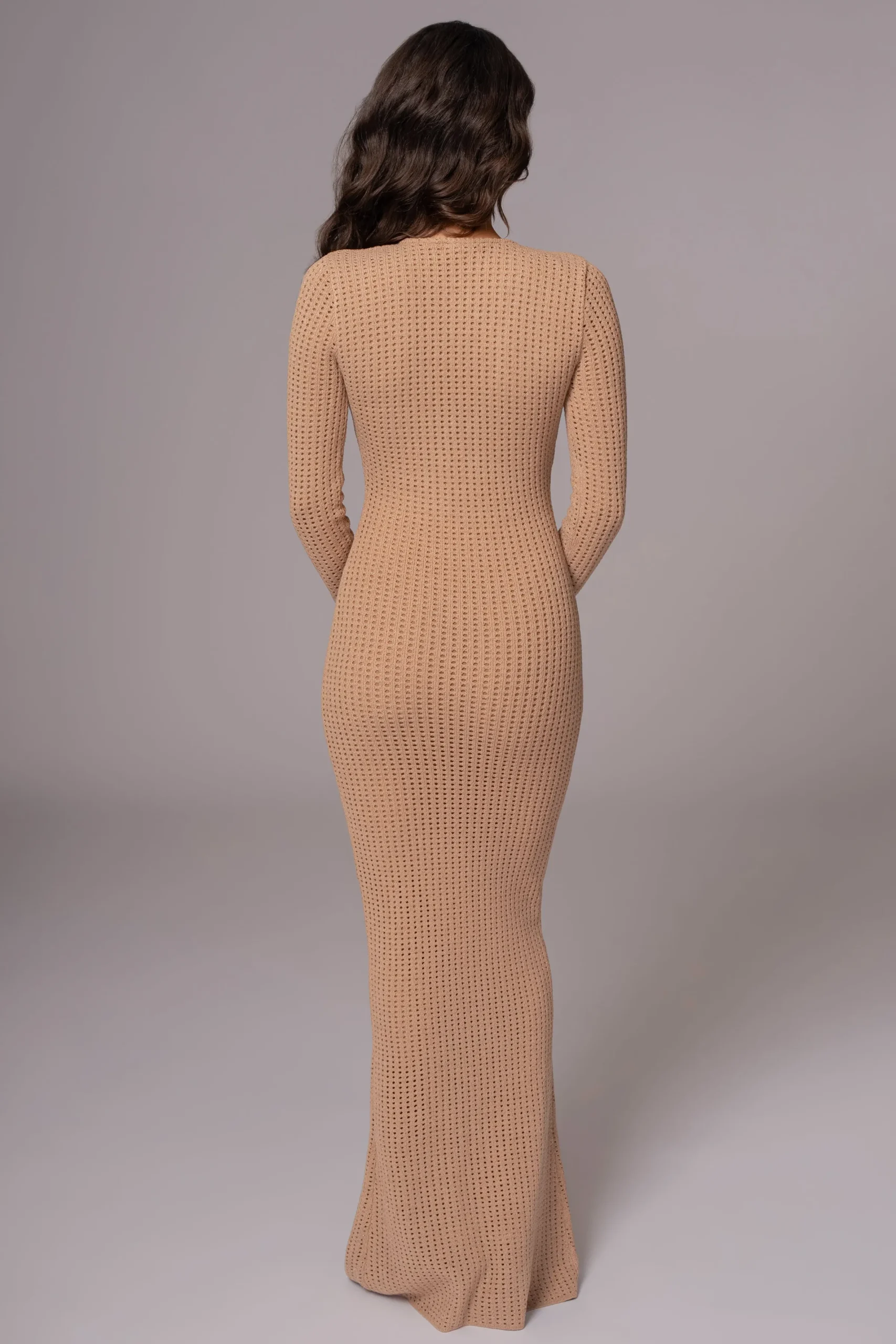 JLUXLABEL Sand Sol Sweater Knit Dress