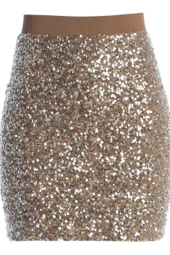 JLUXLABEL Sequin Milestone Skirt