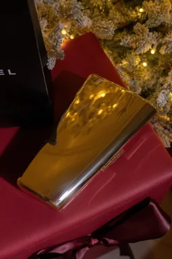 JLUXLABEL Silver Sasha Clutch