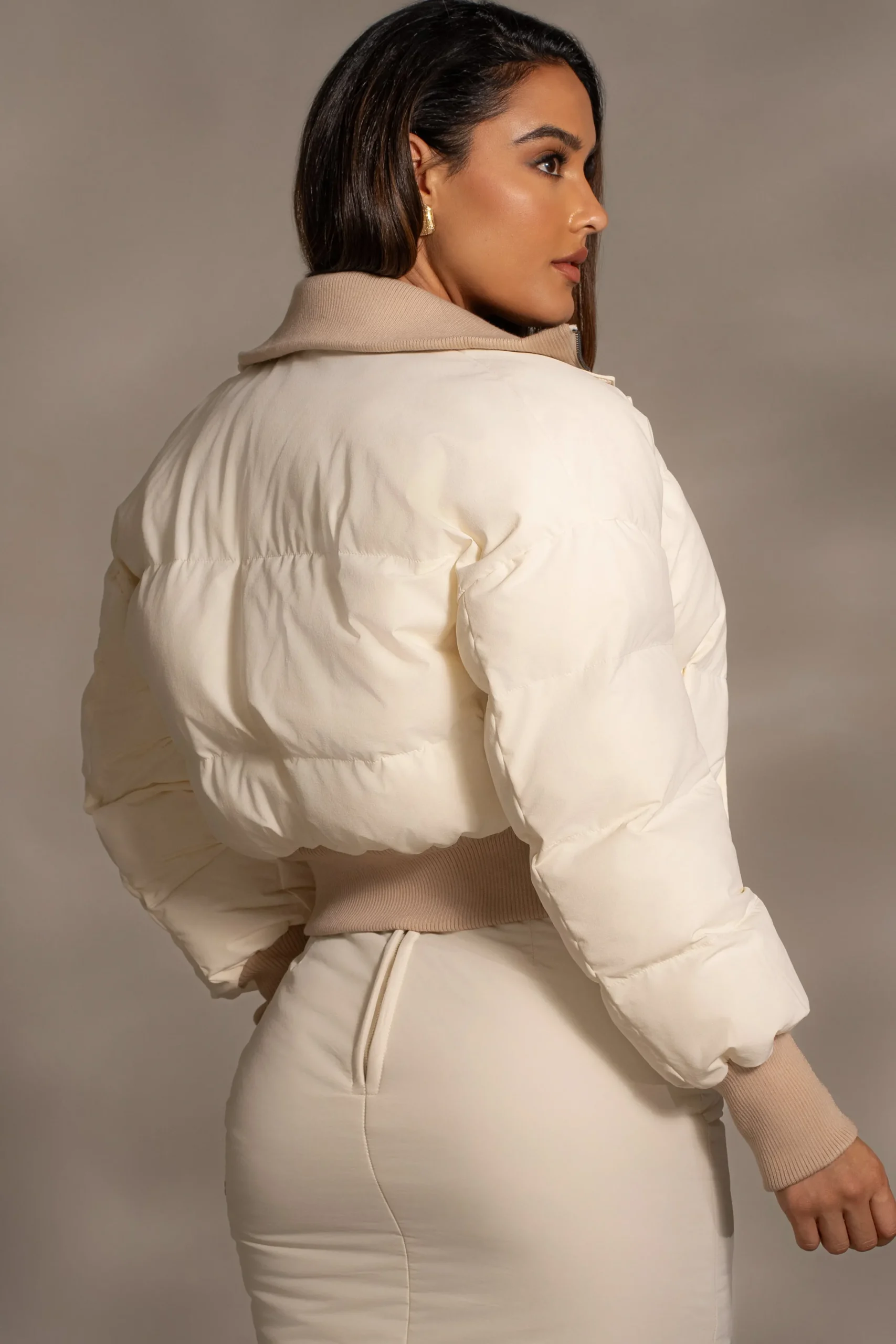 JLUXLABEL Stassie Ribbed Jacket