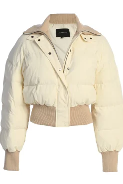 JLUXLABEL Stassie Ribbed Jacket