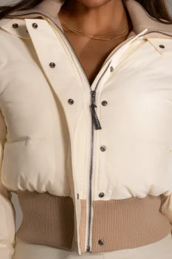 JLUXLABEL Stassie Ribbed Jacket