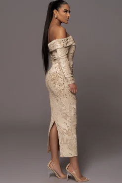 JLUXLABEL Stone Impressions Sequin Skirt