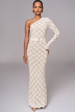 JLUXLABEL Stone La Costa One Shoulder Dress