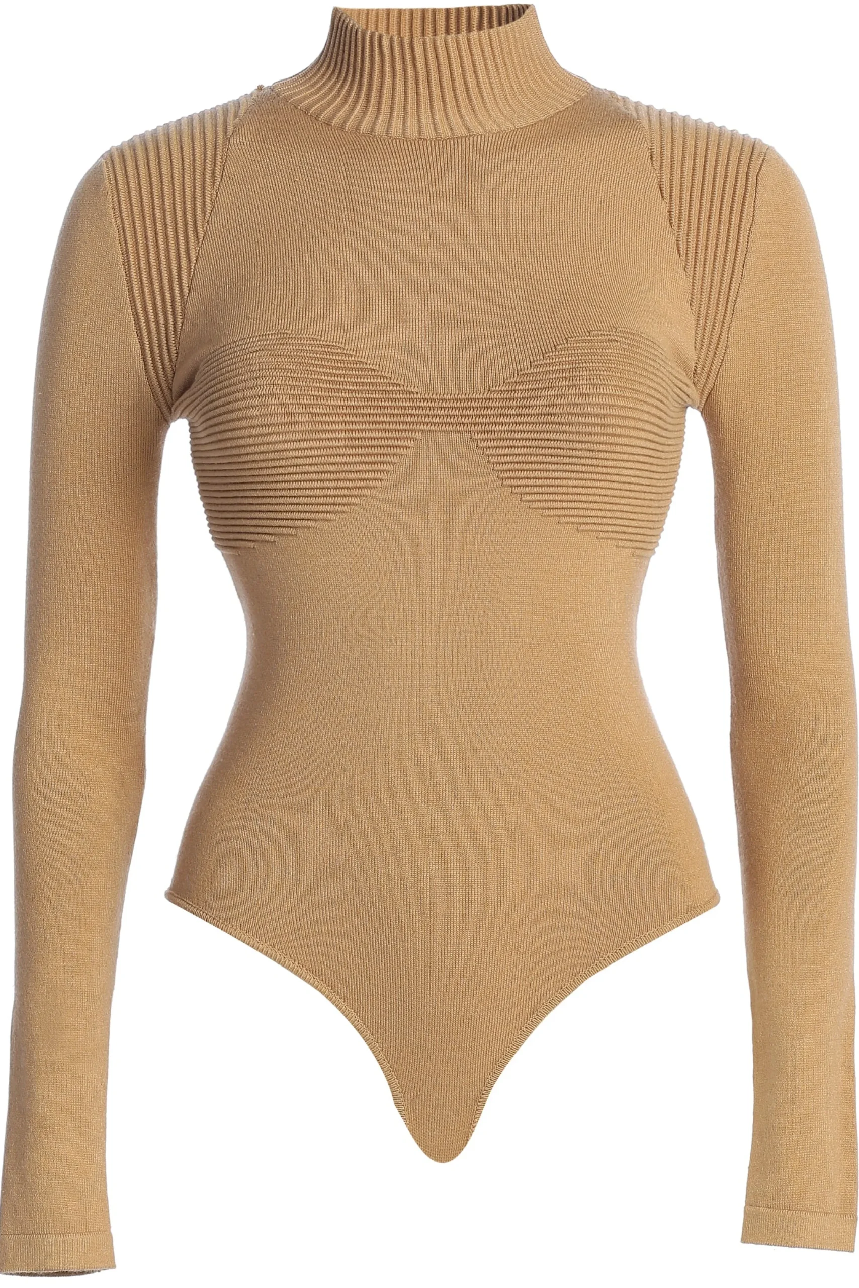 JLUXLABEL Tan Love Signs Bodysuit