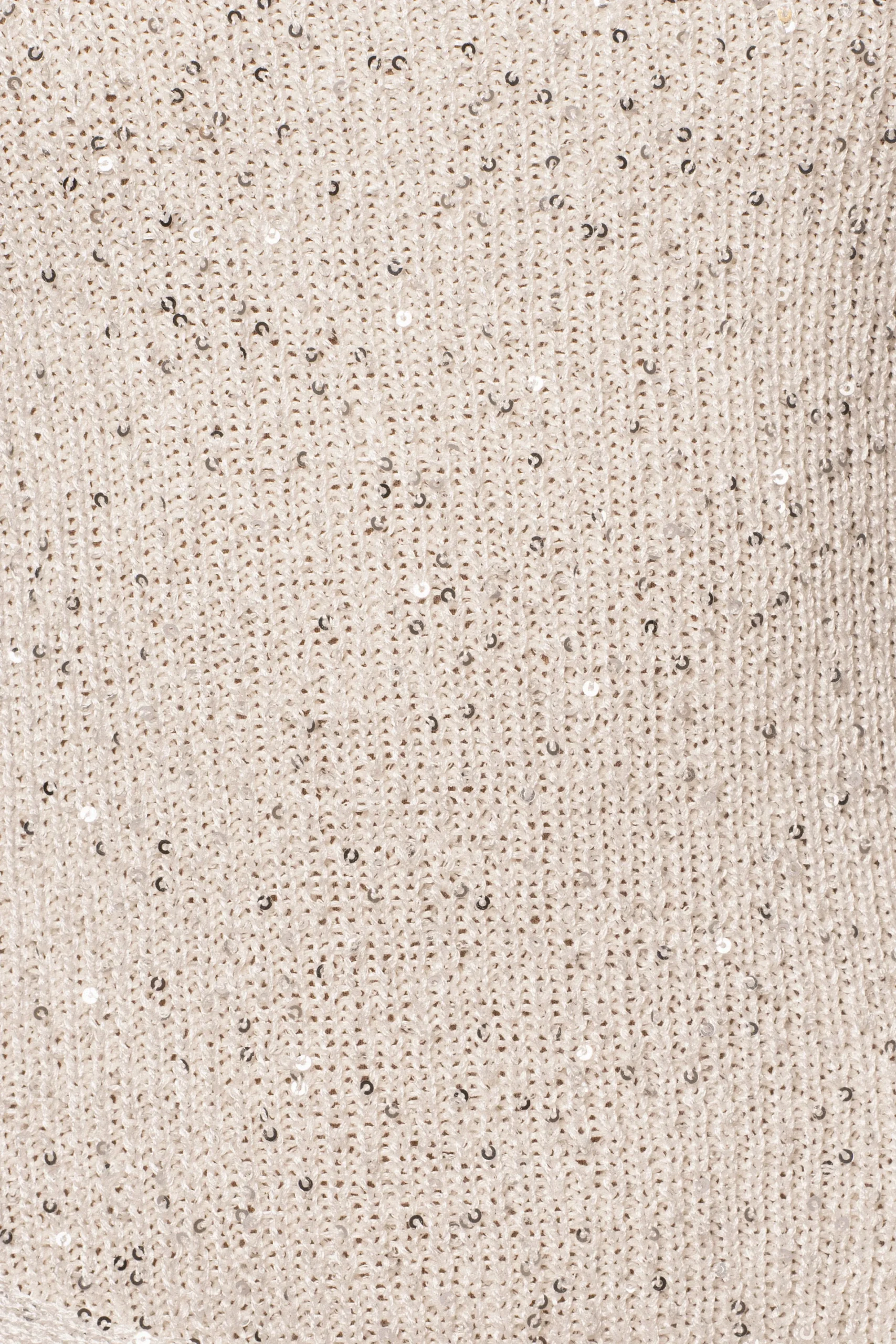 JLUXLABEL White Golden Dusk Sequin Dress