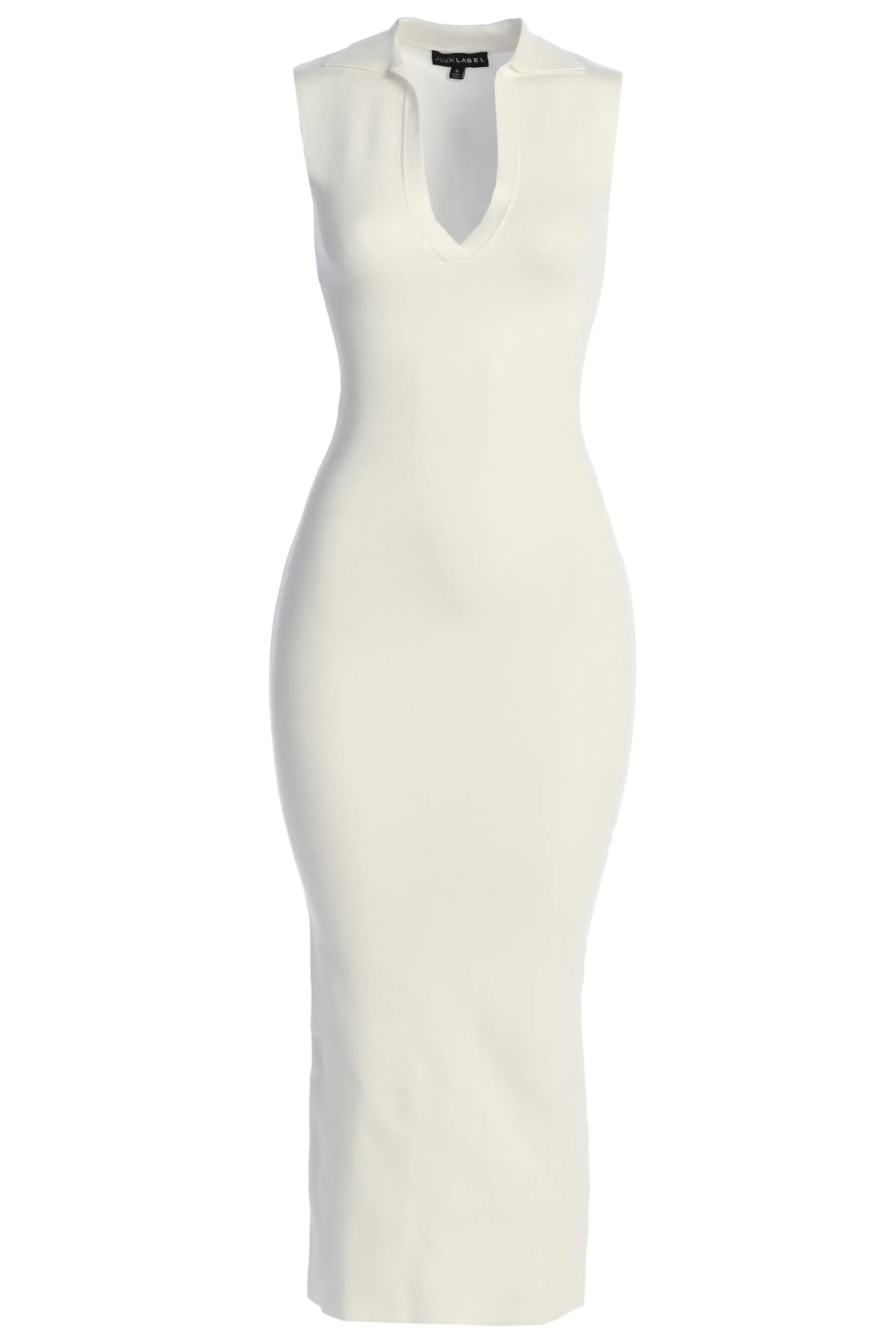 JLUXLABEL White Never Better Midi Dress
