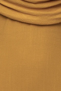 JLUXLABEL Yellow Linen Visions Of You Dress