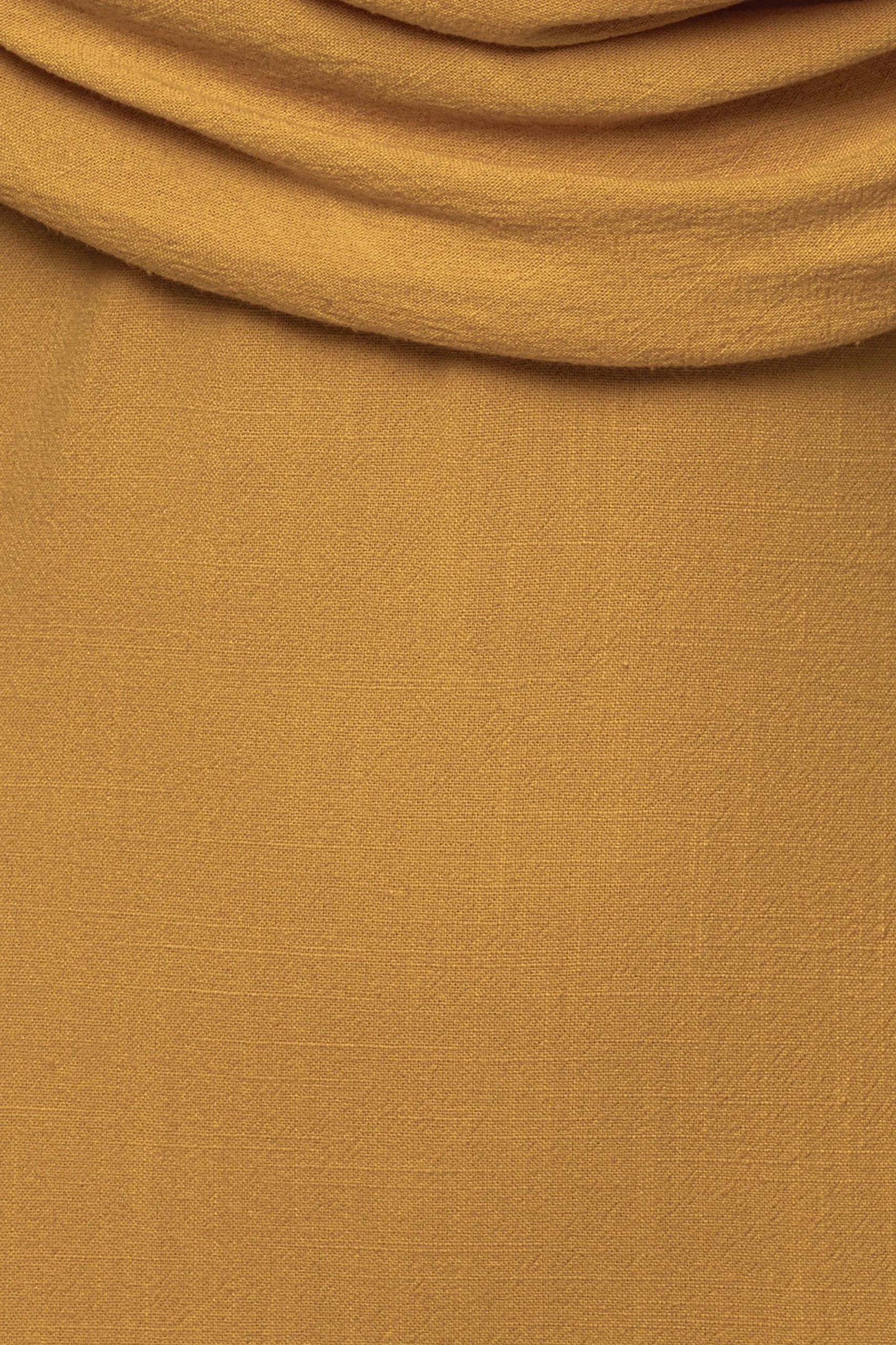 JLUXLABEL Yellow Linen Visions Of You Dress